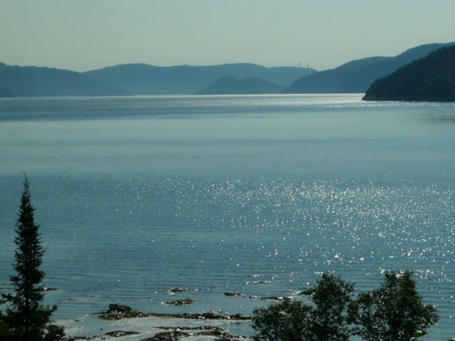 Vue des chambres sur le Fjord