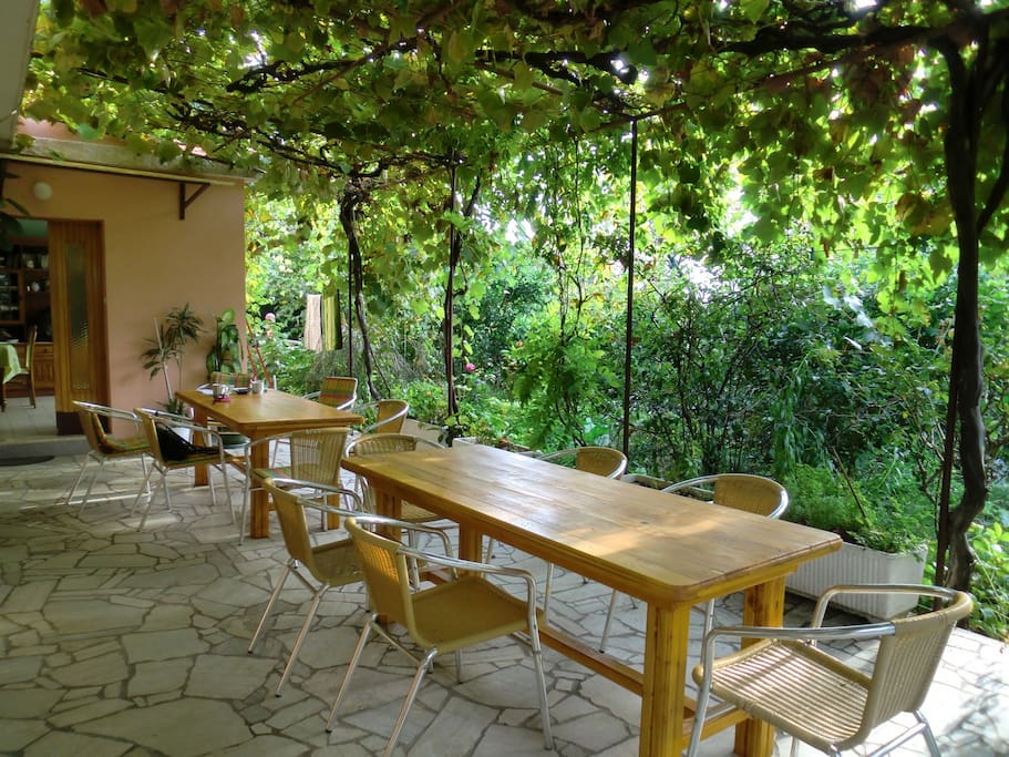 Bed & Breakfast Lidija-Rab. die Terrasse