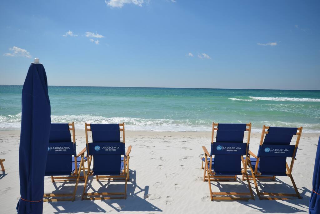 Beach Chairs Included!
