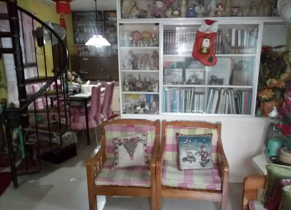 our living room and dining place