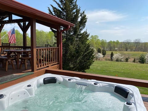 SouthernGraceCabin Hot Tub 5 Star CLEAN by Patoka