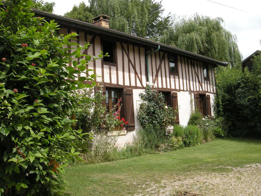 Façade orientée plein sud