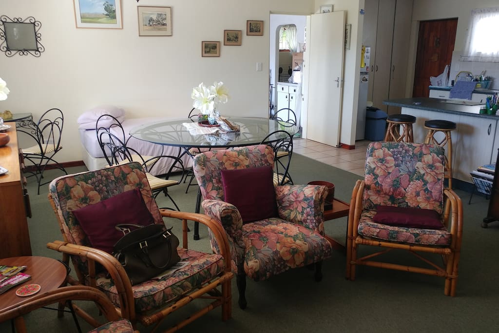 lounge and dining area and 5th bed