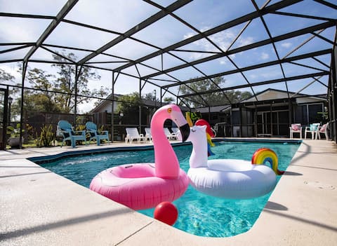 Successful Airbnb property: Private Pool | King Suite | 25 Min to Theme Parks in St. Cloud