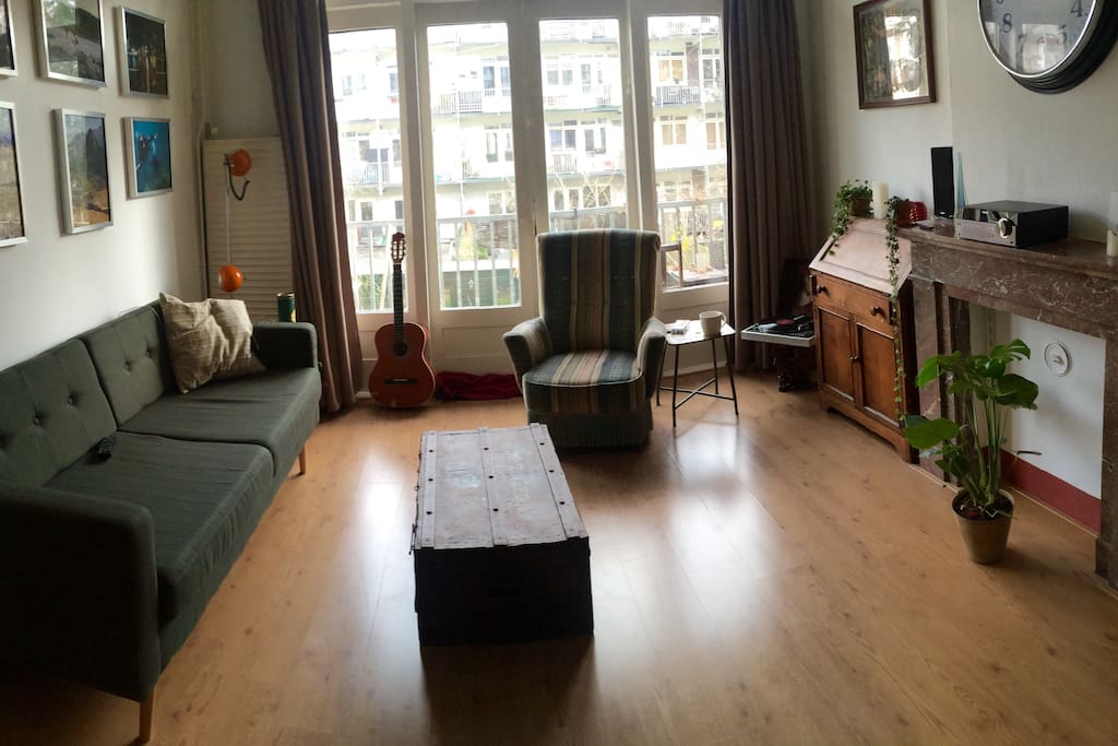 The shared living room