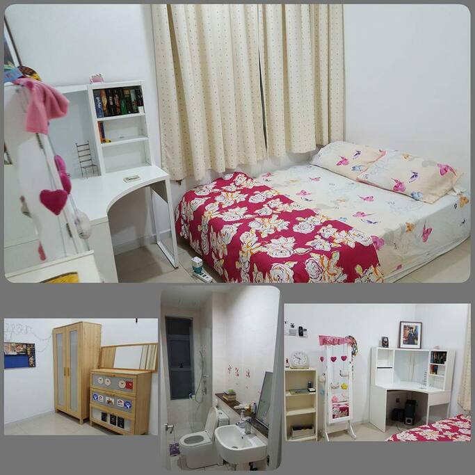 The room with ensuite bathroom