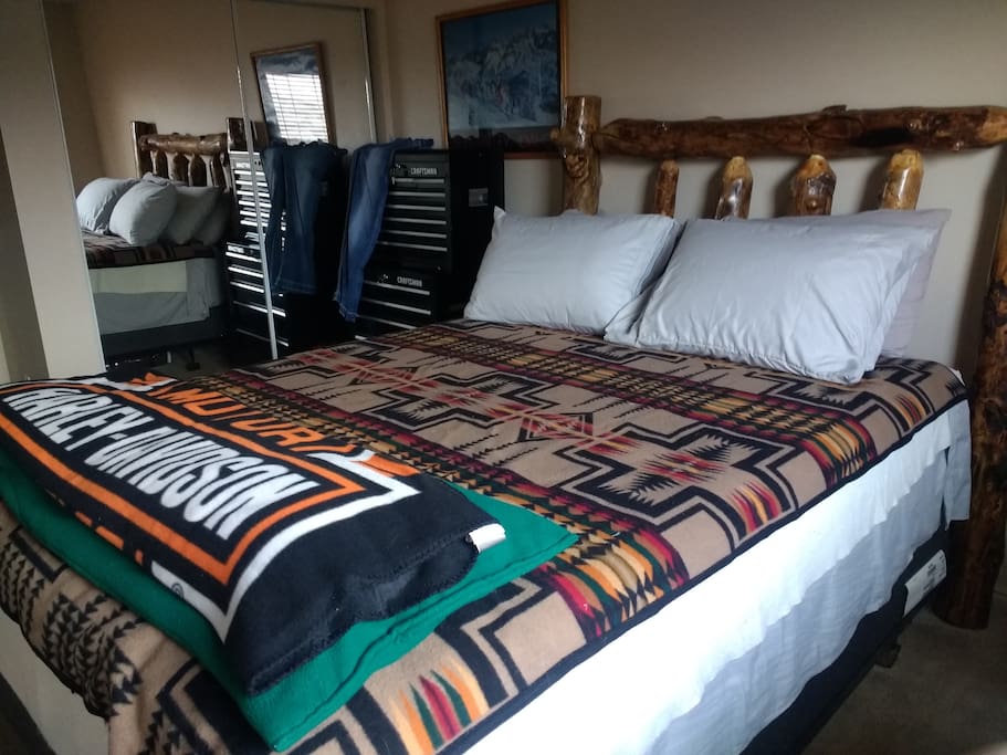 Queen bed
