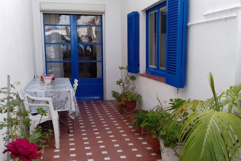 Patio interior