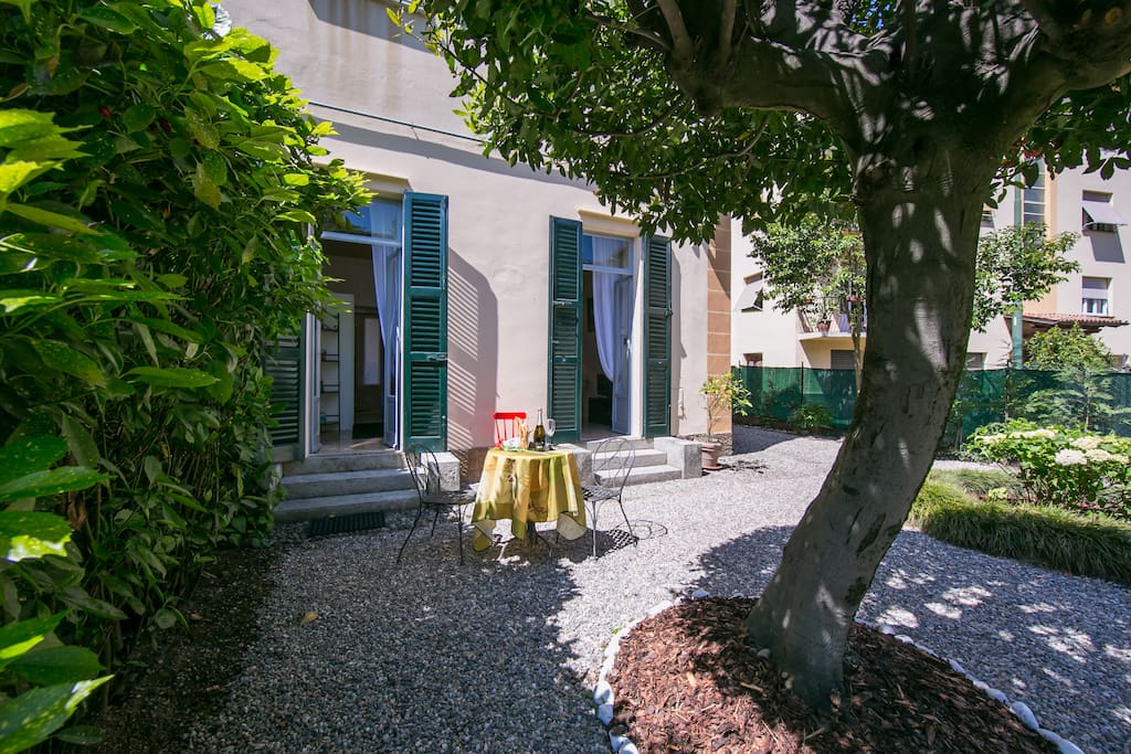 Private garden