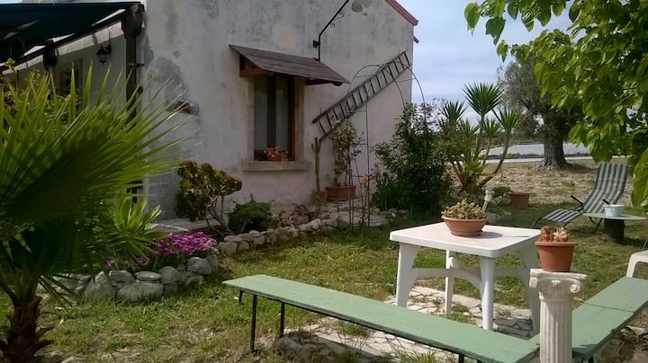 Beautiful detached villa surrounded by greenery
