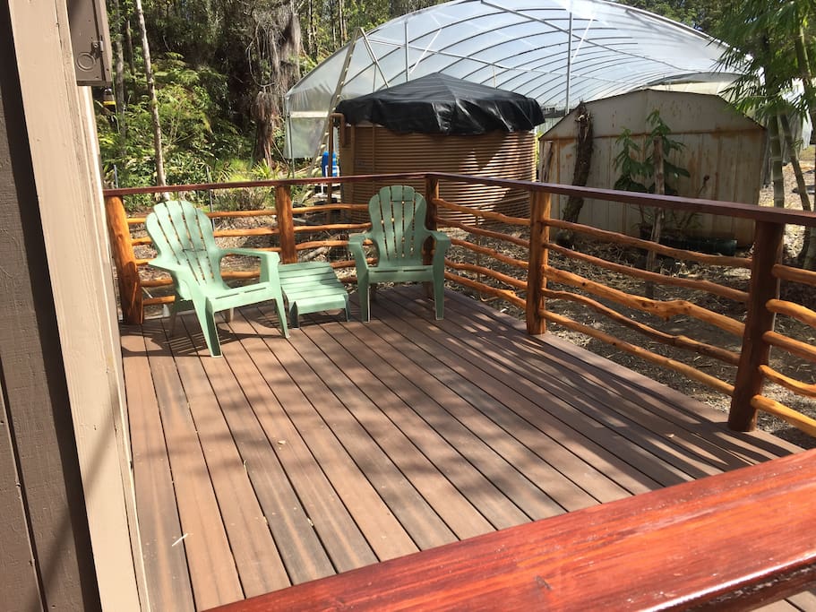 New sun deck.