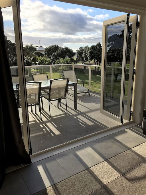 Deck with Outdoor seating and BBQ