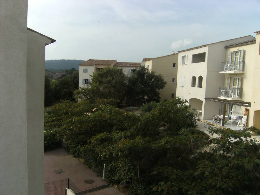 Exterior of the complex