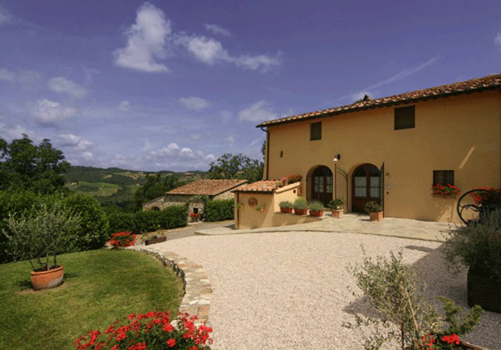 the house