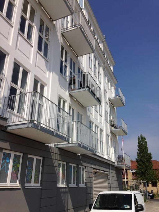 Our apartment is situated on the second floor of a 1920s building which has been fully renovated 2014-2015.