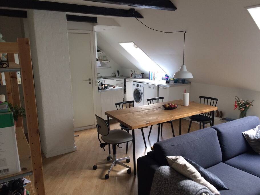 Living Room / Kitchen
Stue / Køkken
