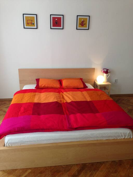 Queen-size bed