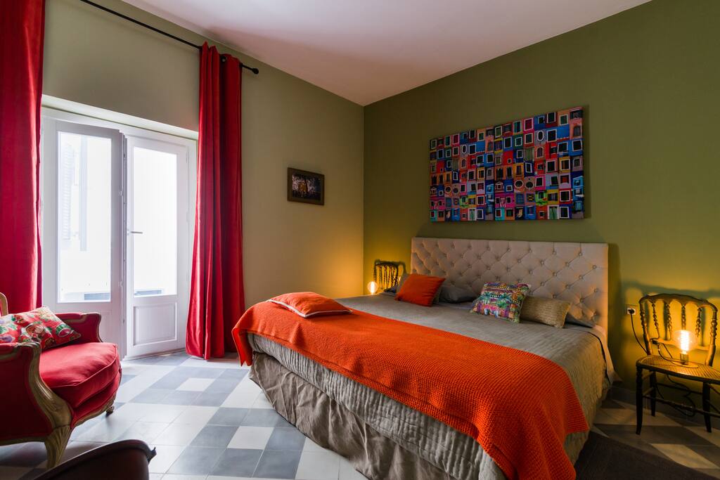 This is the masterbedroom comfortable matresses, they say