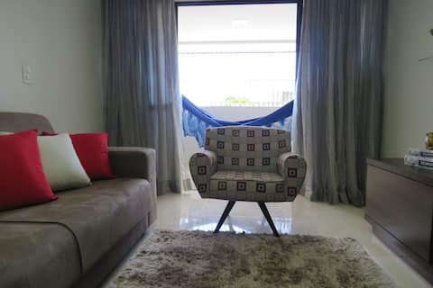 Successful Airbnb property: Excellent apartment on Cabo Branco beach, with 127 m2. in João Pessoa