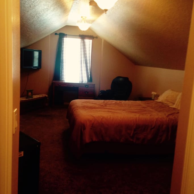 Bedroom/loft upstairs