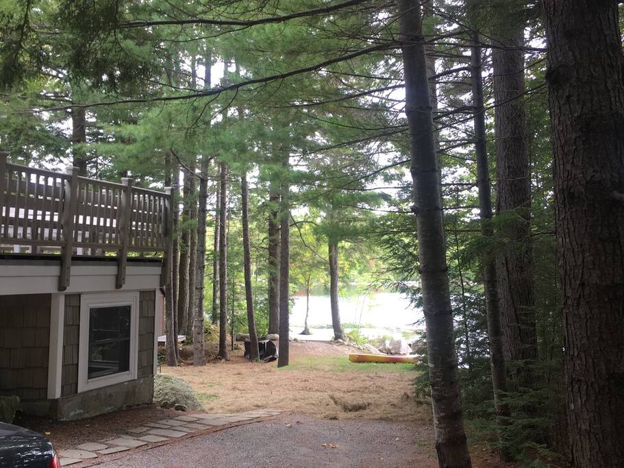 View from driveway.