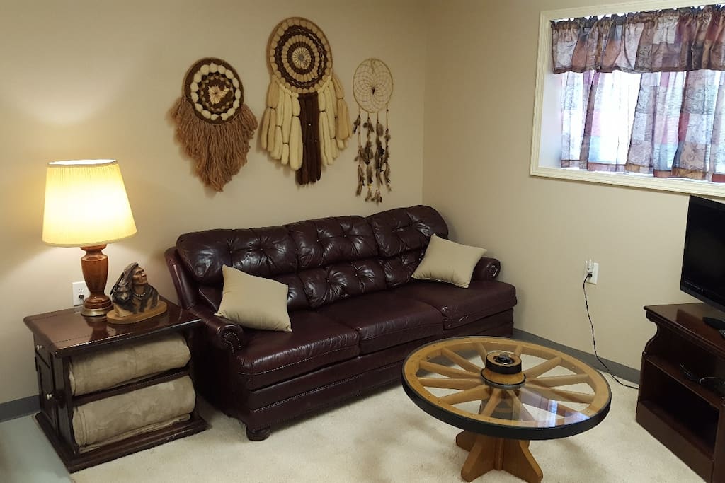Seating area in Ranch Room