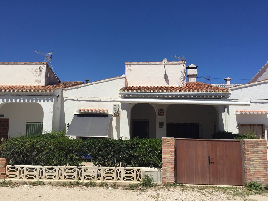 Fachada de la casa