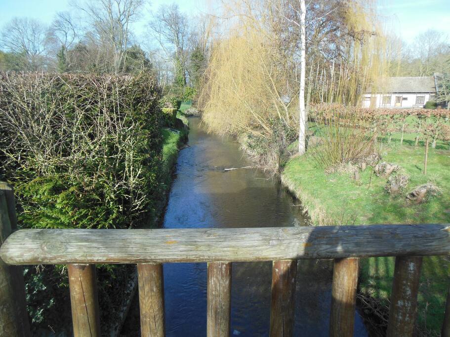 La rivière du Dun à15 mètres.