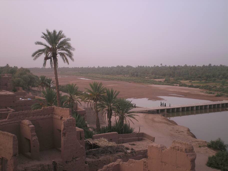 Vue sur la rivière