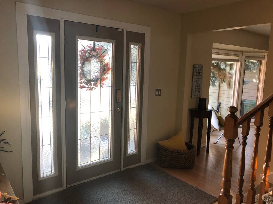 Front foyer into our home.
