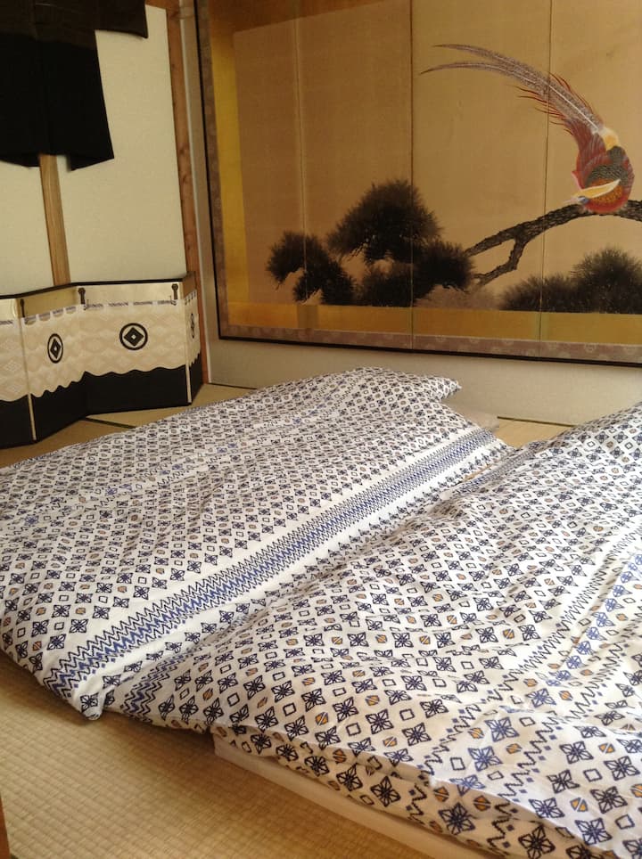 Chumba cha Tatami no.1  na futon