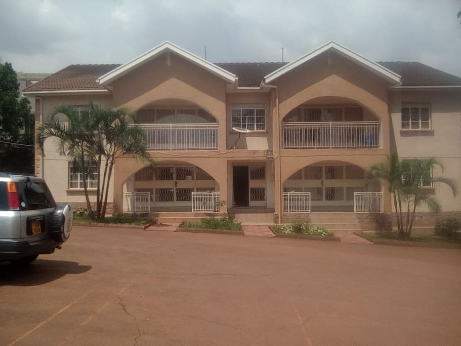 Front view of the Apartments