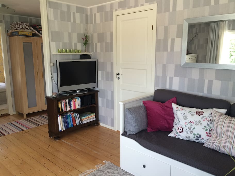 The living room