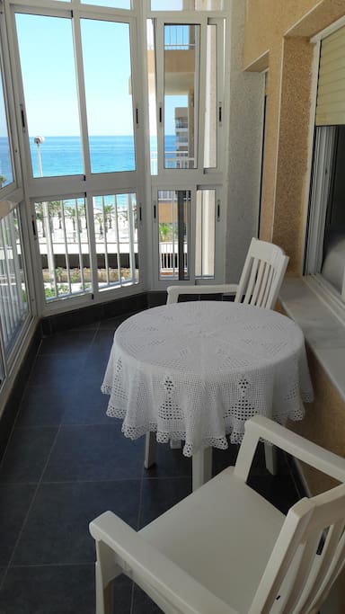 Balcón con vistas