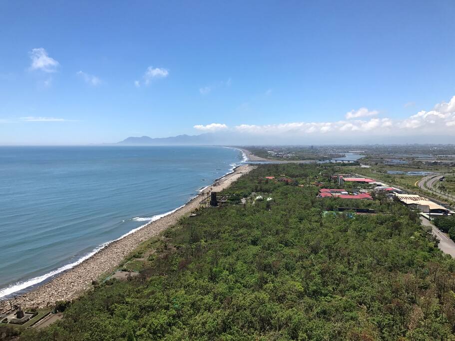 近看頭城濱森林公園