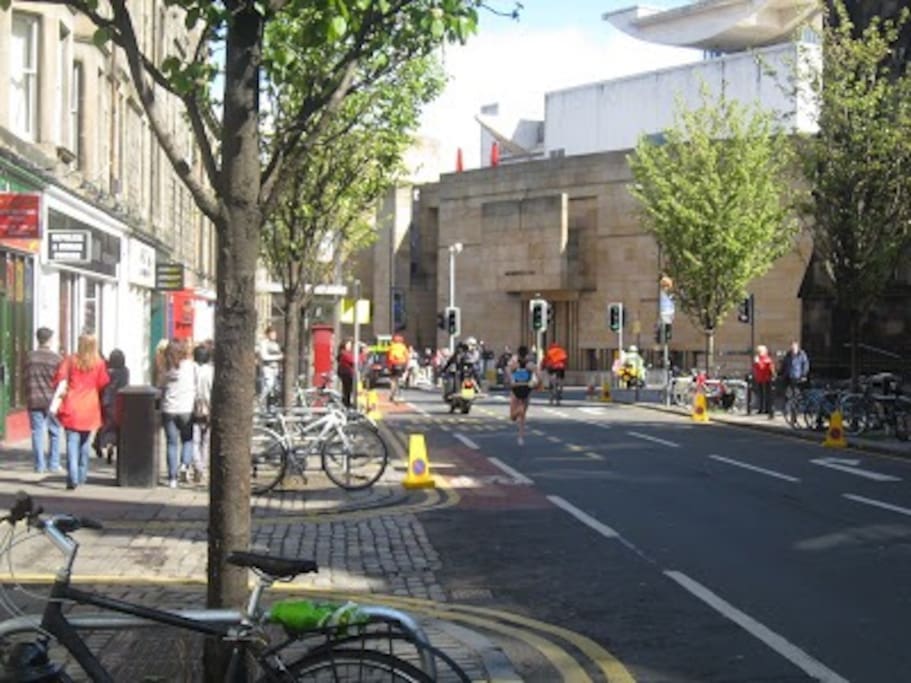 Forest road Edinburgh