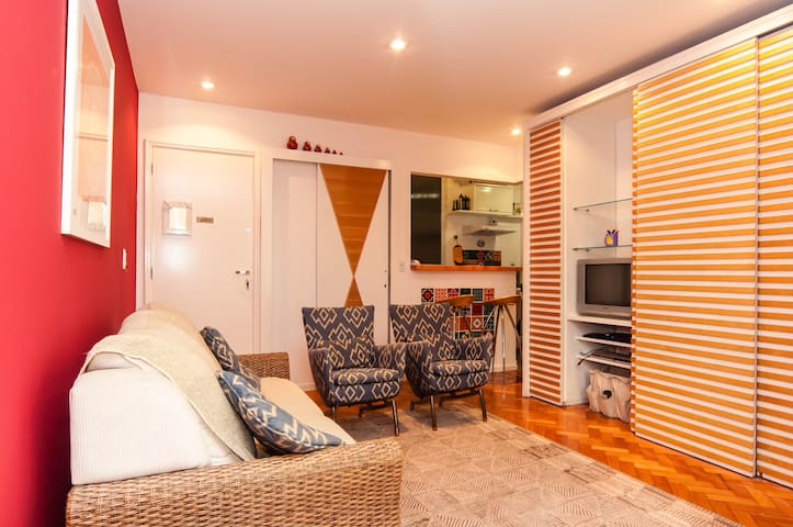 Cosy flat close to Ipanema beach