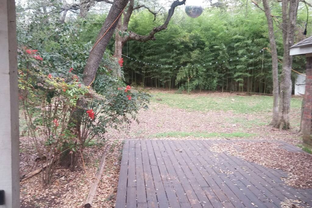 spacious yard with St Augustine