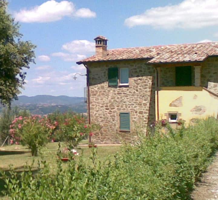 Ginestra between Assisi and Perugia