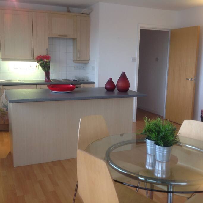 Fitted kitchen in Lounge