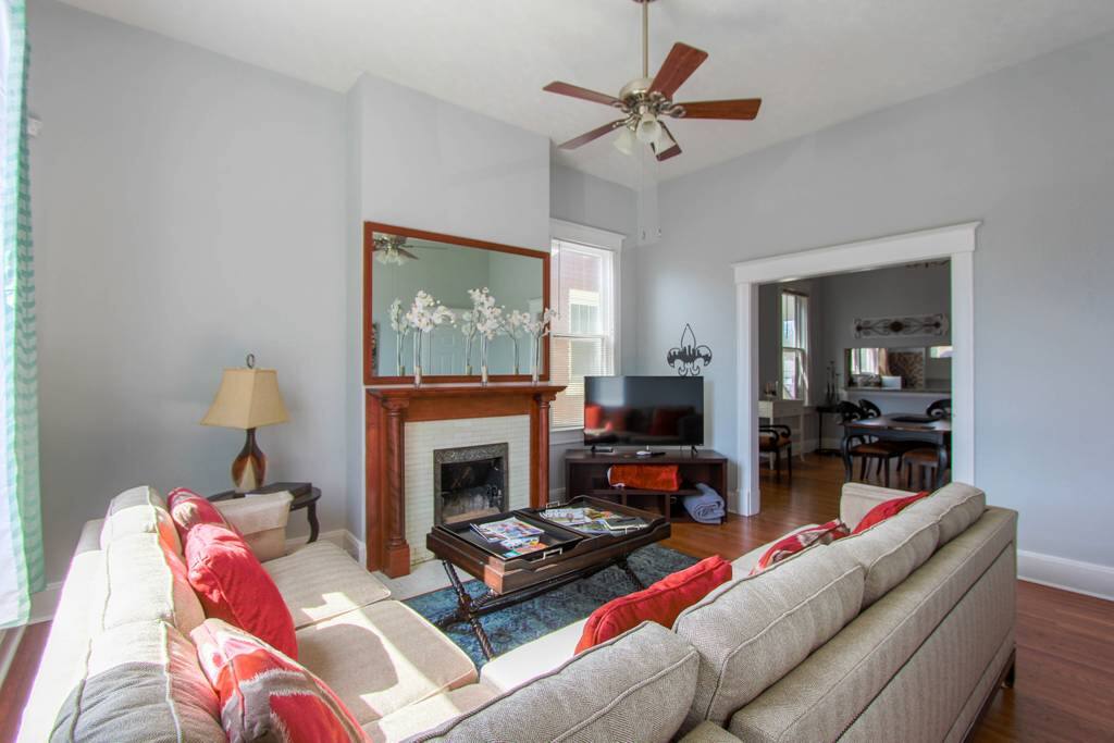 Light filled living area