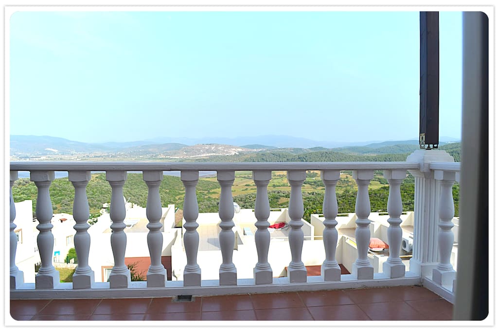 Ferien Wohnung Bodrum mit Seesicht und nah am Meer