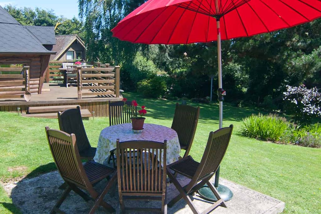 Lodge and Garden
