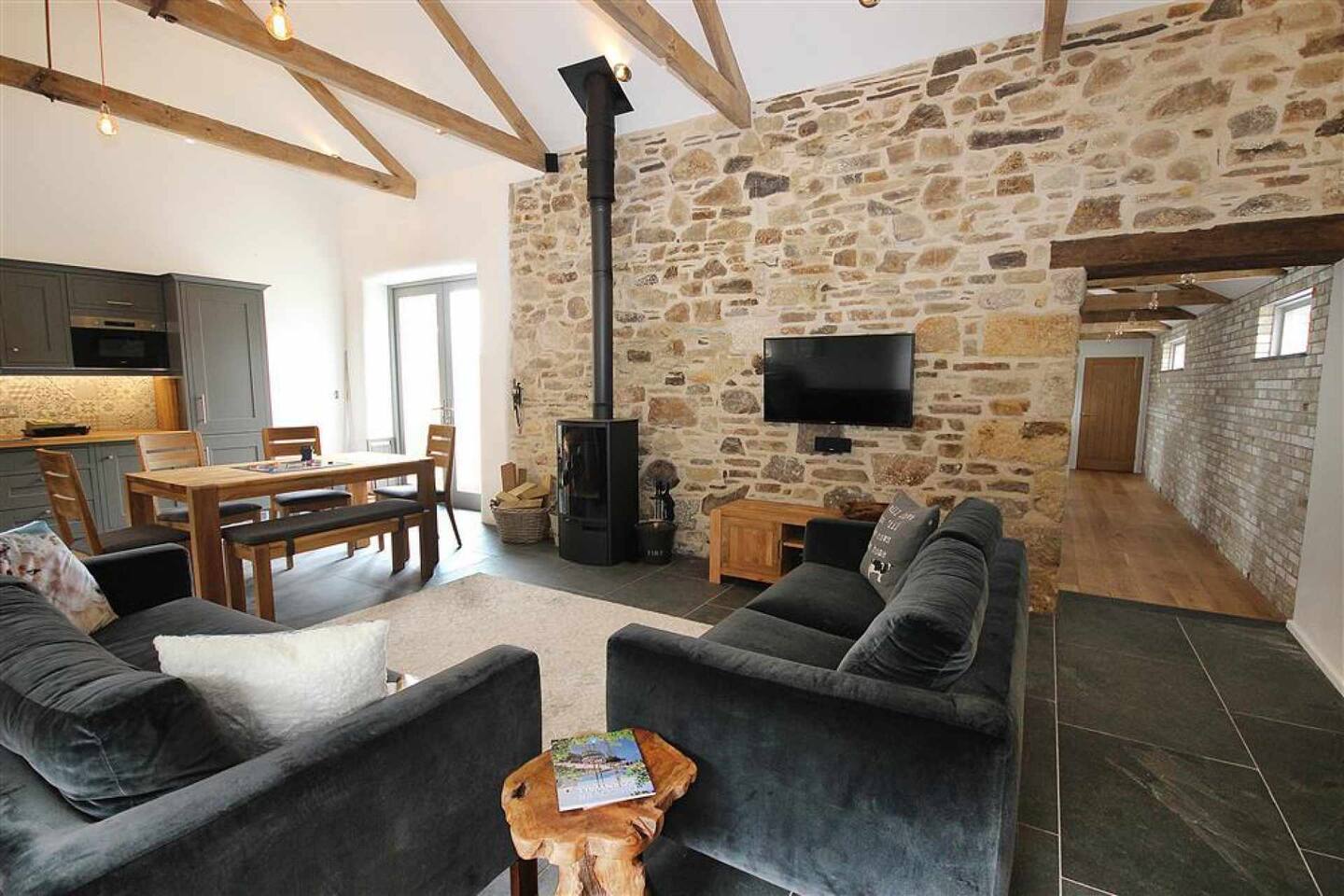 The Milking Parlour Cornwall Barns For Rent In St Austell