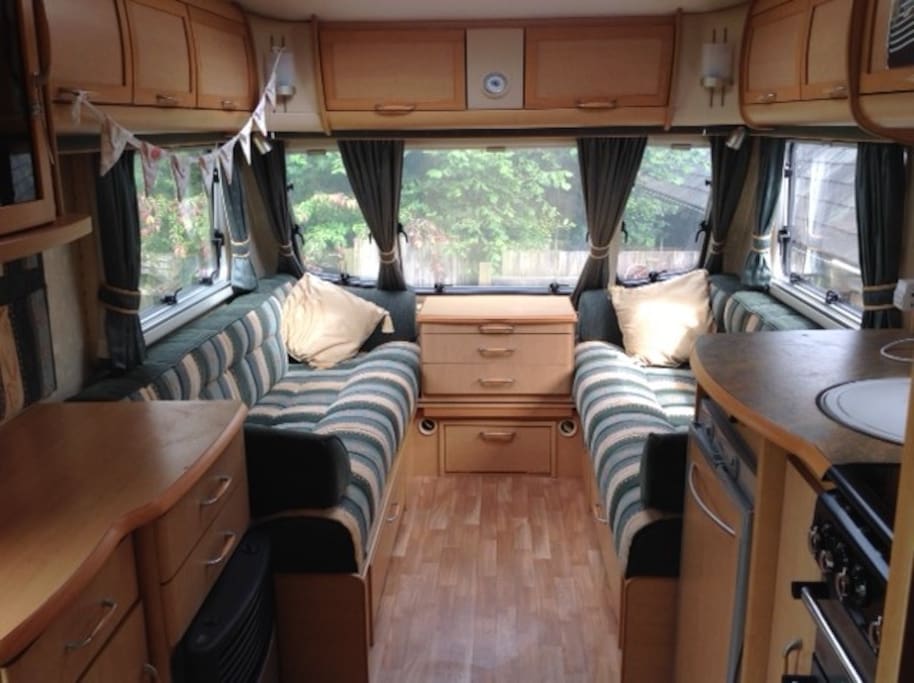 Main living space with plenty of room for sitting