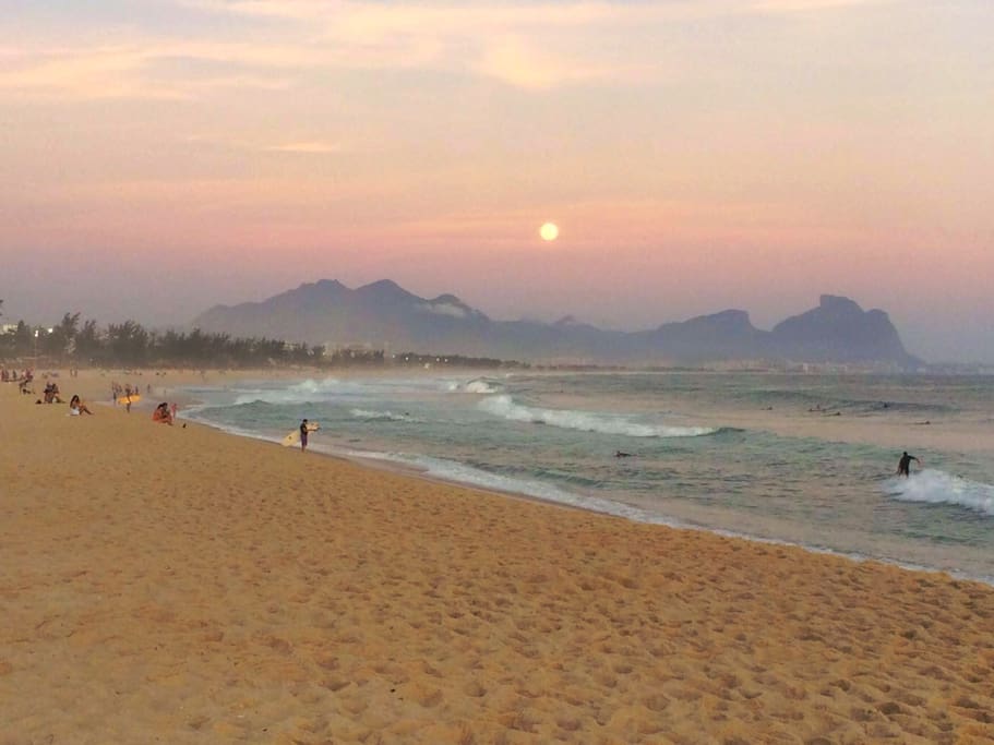 Sunrise at Reserva Beach