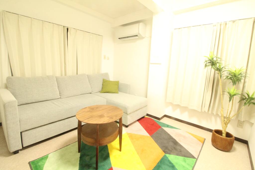 Your bed can be changed into sofa