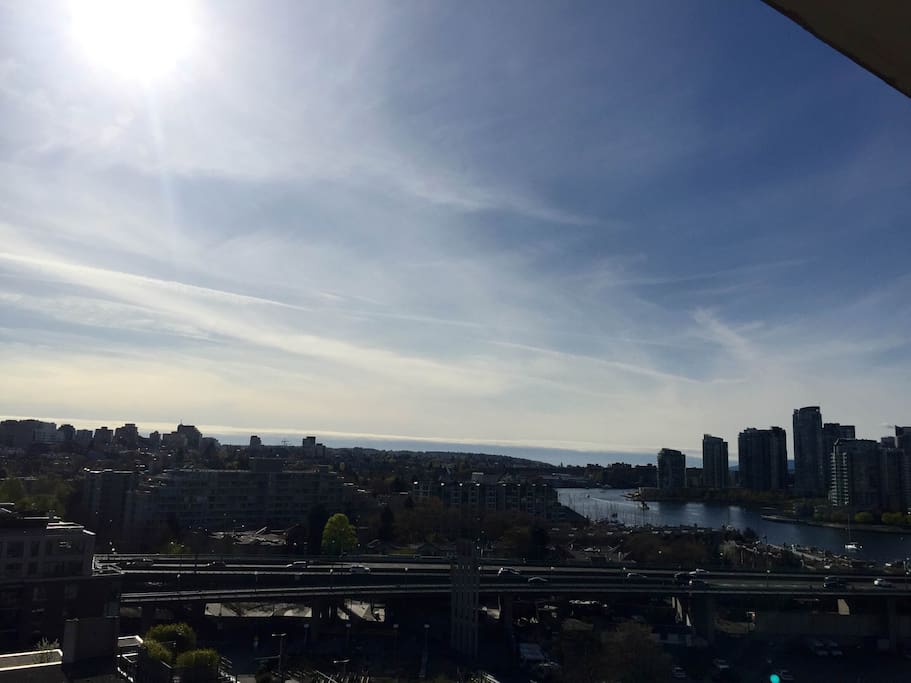 View from the balcony