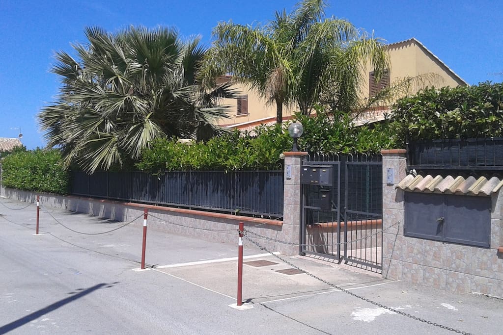 ingresso villa