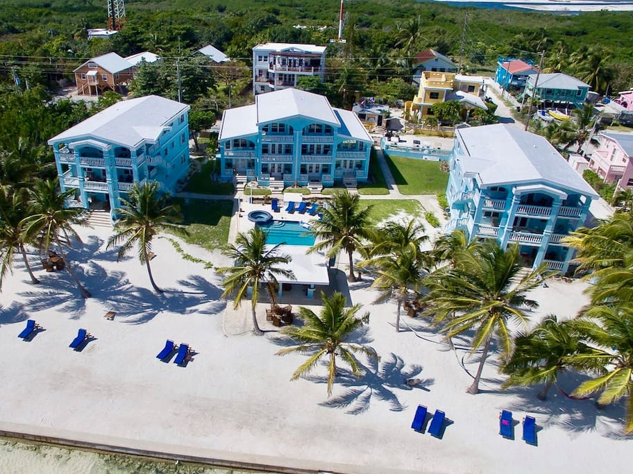 Aerial view of Sunset Beach